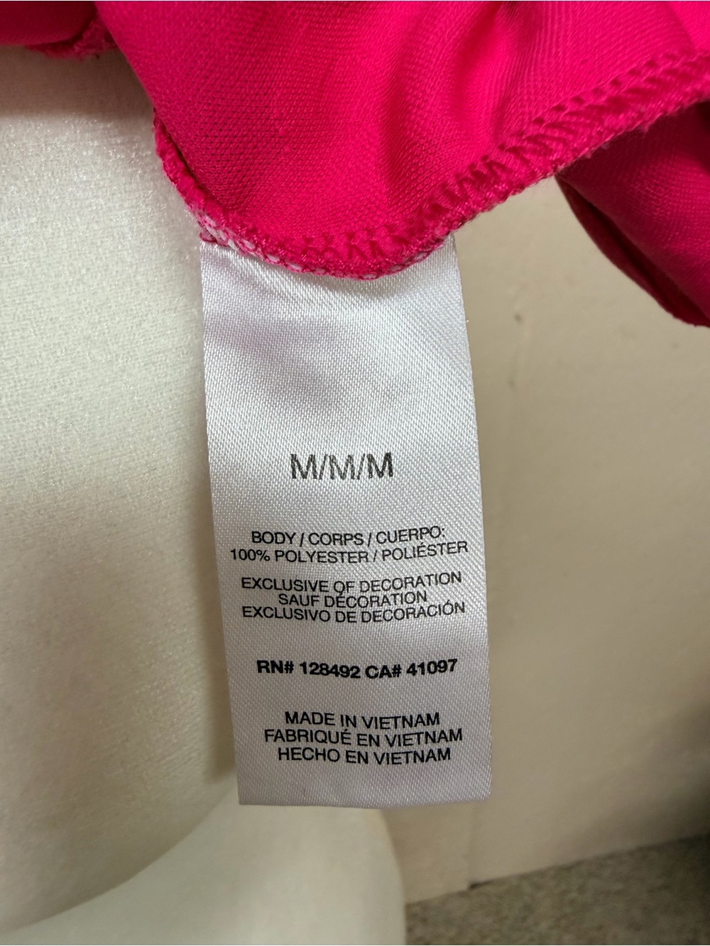 Greg Norman Collection Hot Pink Sleeveless Mini Dress - Picture 8 of 8